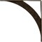 Ekena Millwork Legacy Steel Bracket, Antiqued Pale Gold 2"W x 20"D x 20"H BKTM02X20X20LEAPG - alternate 10